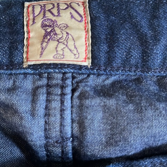 PRPS (FIT: DEMON) JEANS SIZE 40 MIDNIGHT BLUE STRAIGHT JEANS - Picture 6 of 12